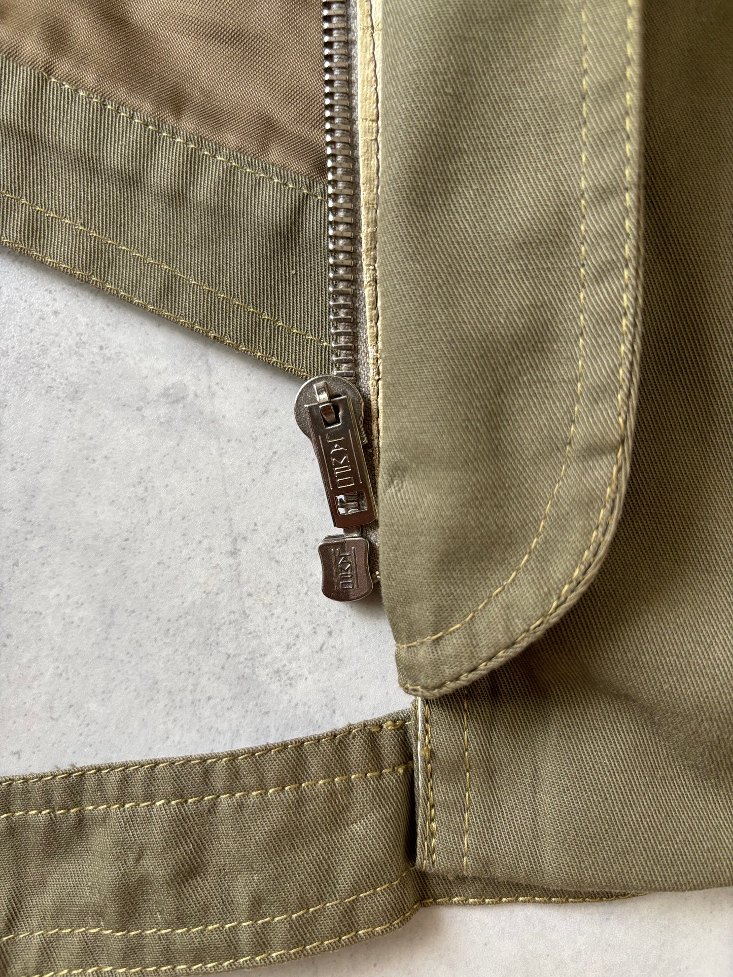 70‐80s イタリア ハンティングベスト(カーキ)