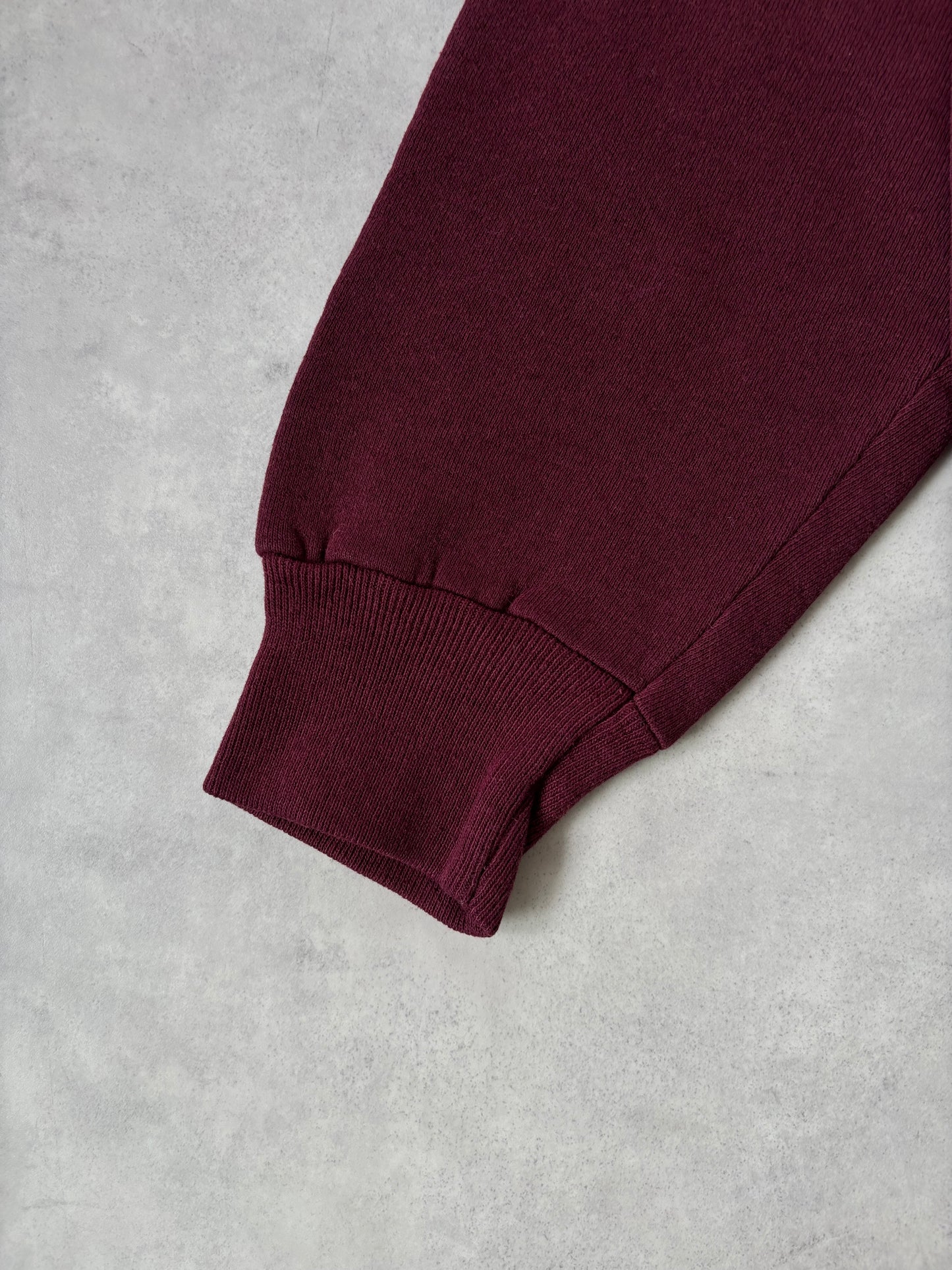 Made in USA / カレッジロゴ刺繍トレーナー