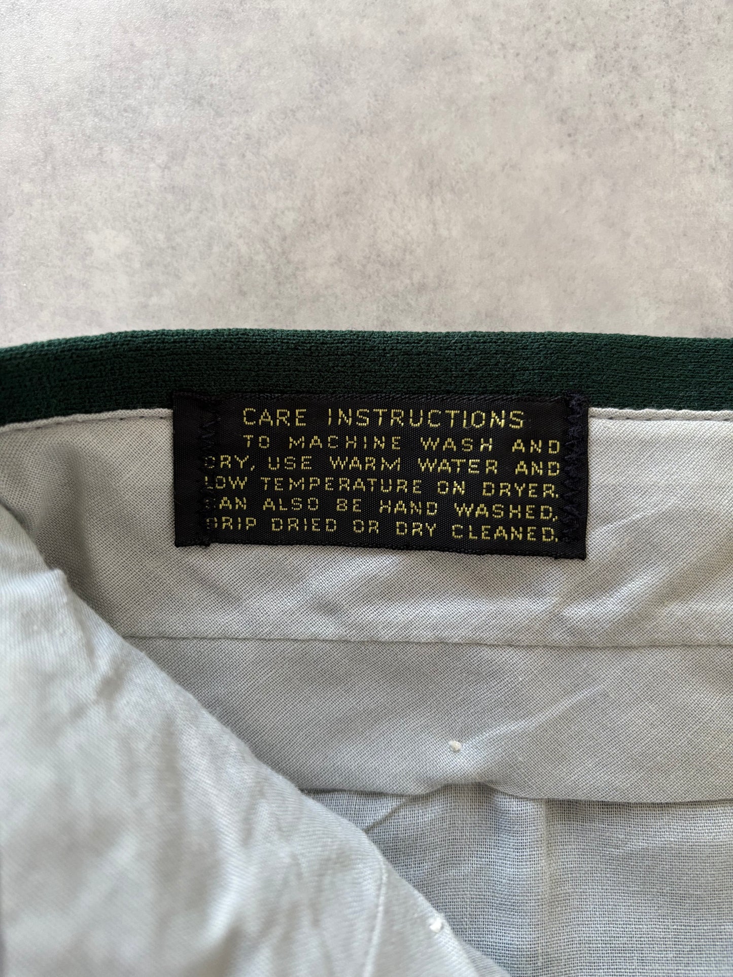 90s クラシックパンツ（ディープグリーン）