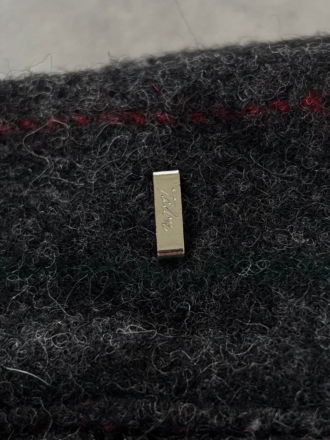 〈Deadstock〉80-90s Eddie Bauer ウールパンツ（グレー / ストライプ）