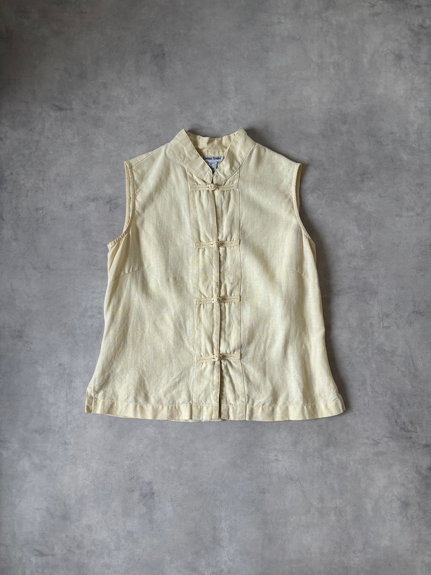 チャイナボタンベスト