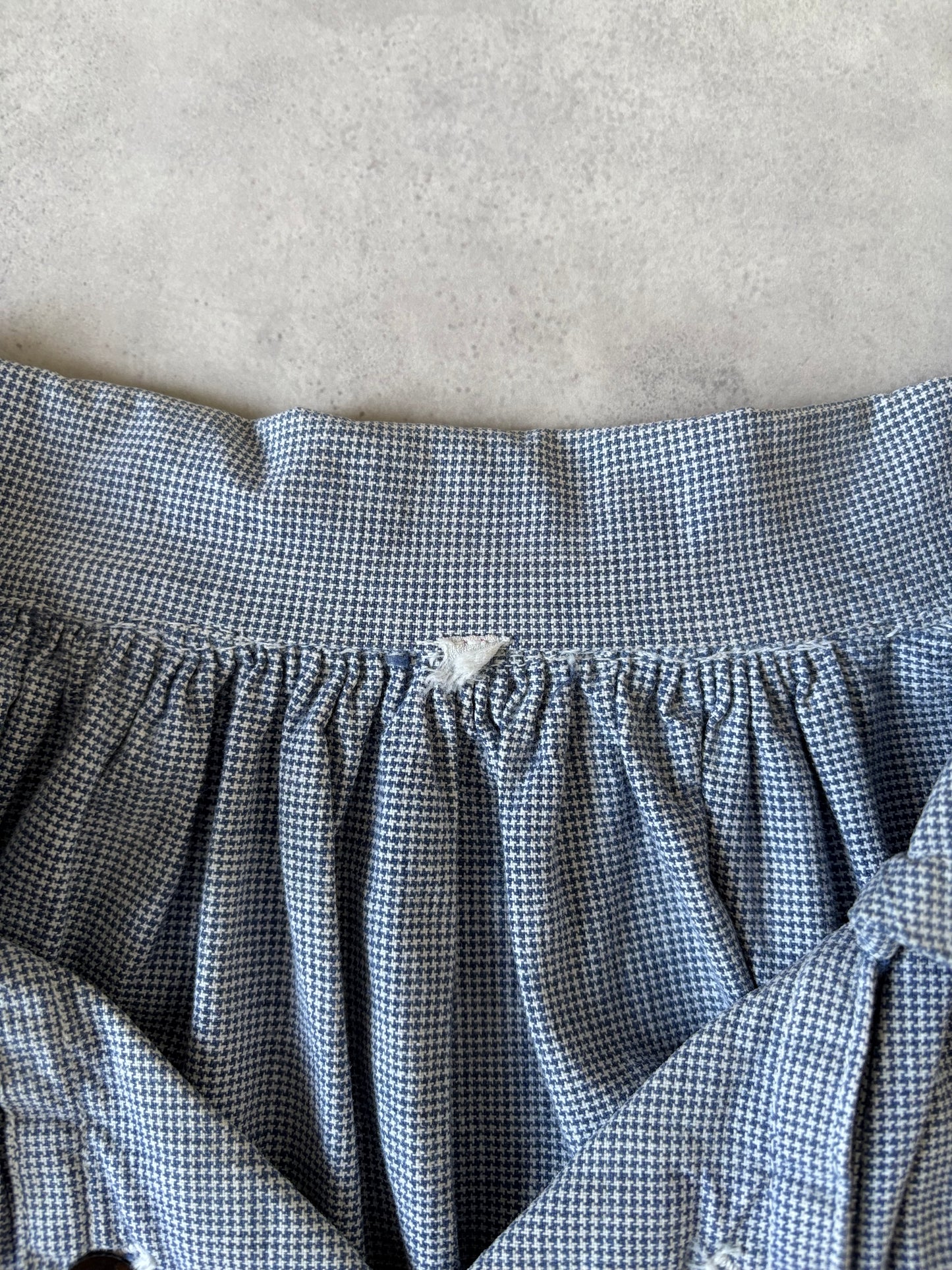 〈Special〉40s ブッチャースモッグ インディゴハウンドトゥース