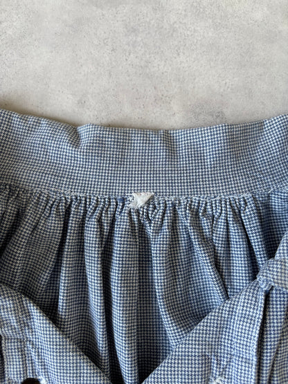 〈Special〉40s ブッチャースモッグ インディゴハウンドトゥース