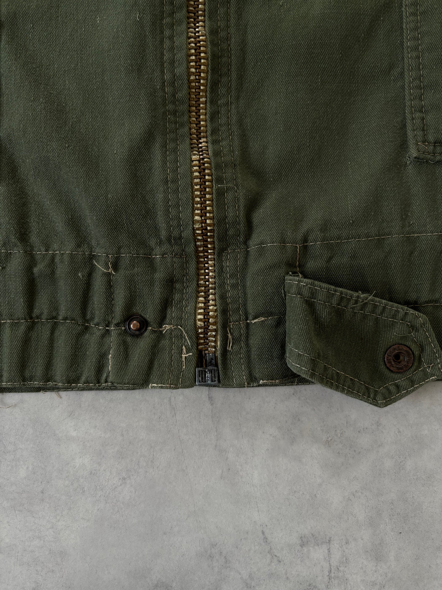 60s–70s unknown ハンティングジャケット（カーキ）