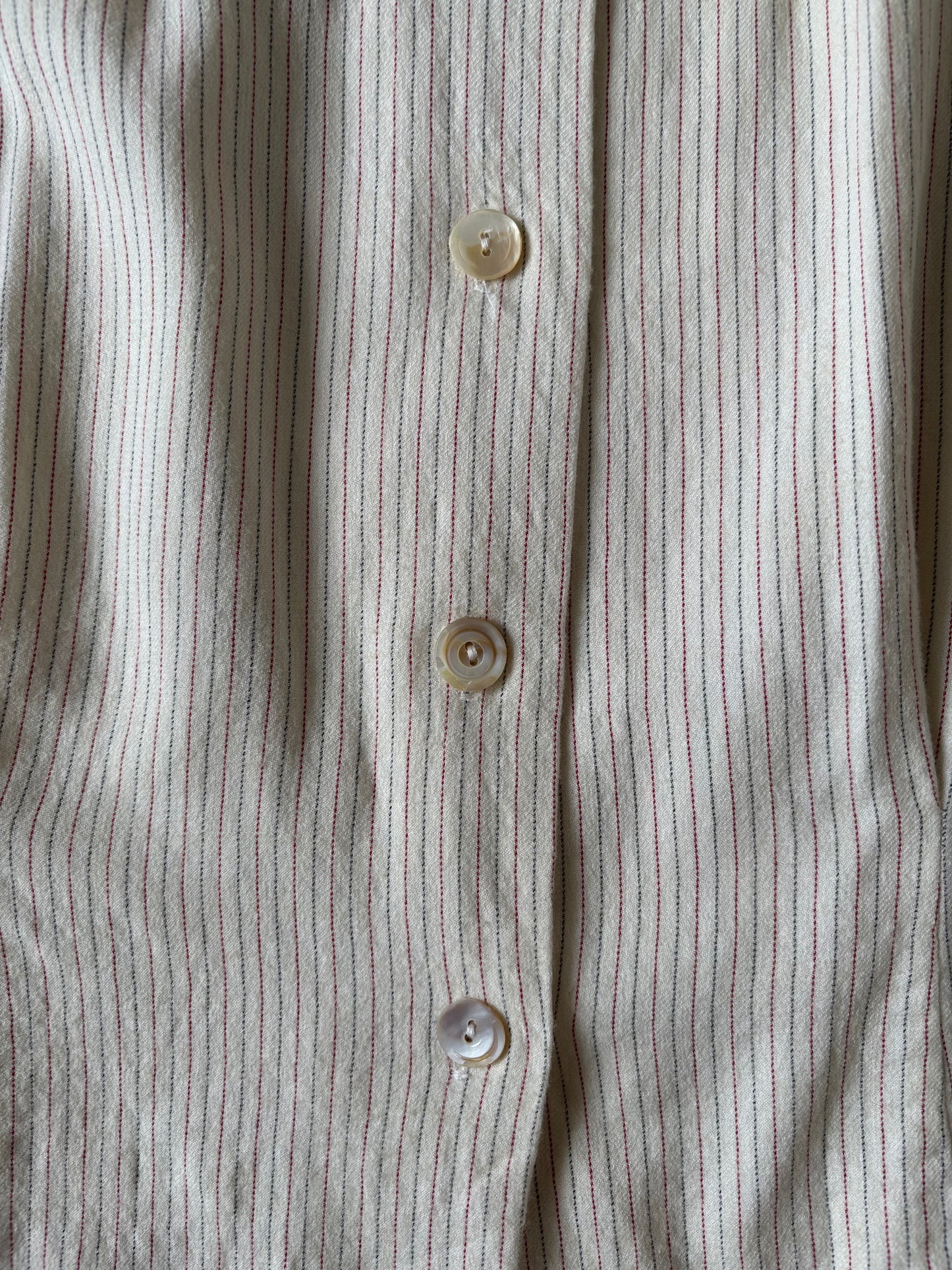 50–60s ストライプシャツ（生成り）