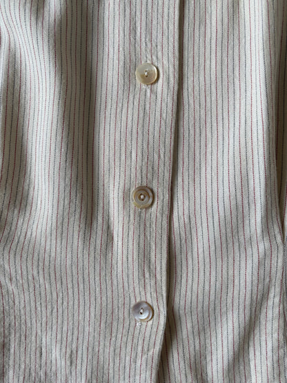 50–60s ストライプシャツ（生成り）