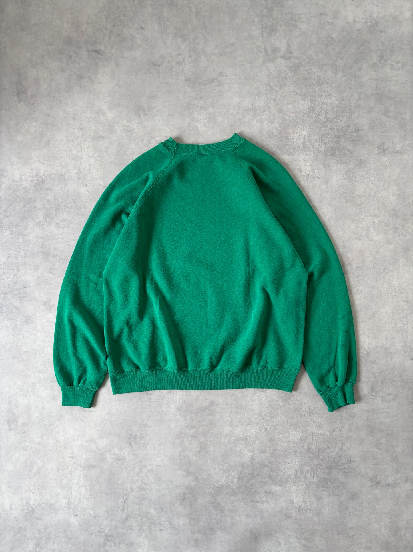 90s Hanes ラグランスリーブスウェット（グリーン）