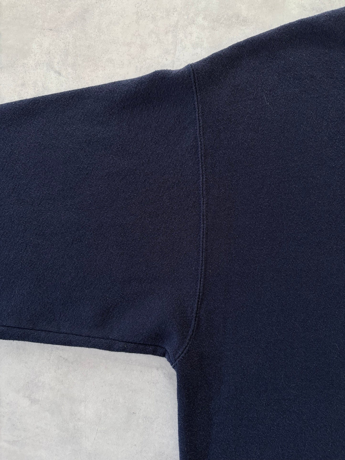 90s Lee クルーネックスウェット Made in USA（ネイビー）