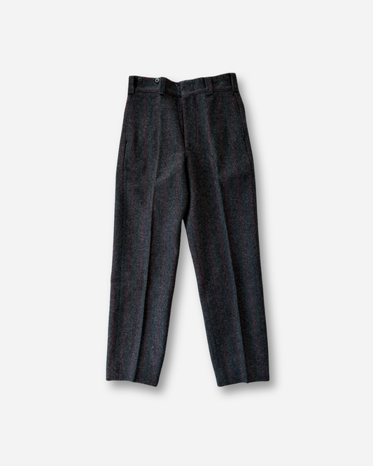 〈Deadstock〉80-90s Eddie Bauer ウールパンツ（グレー / ストライプ）
