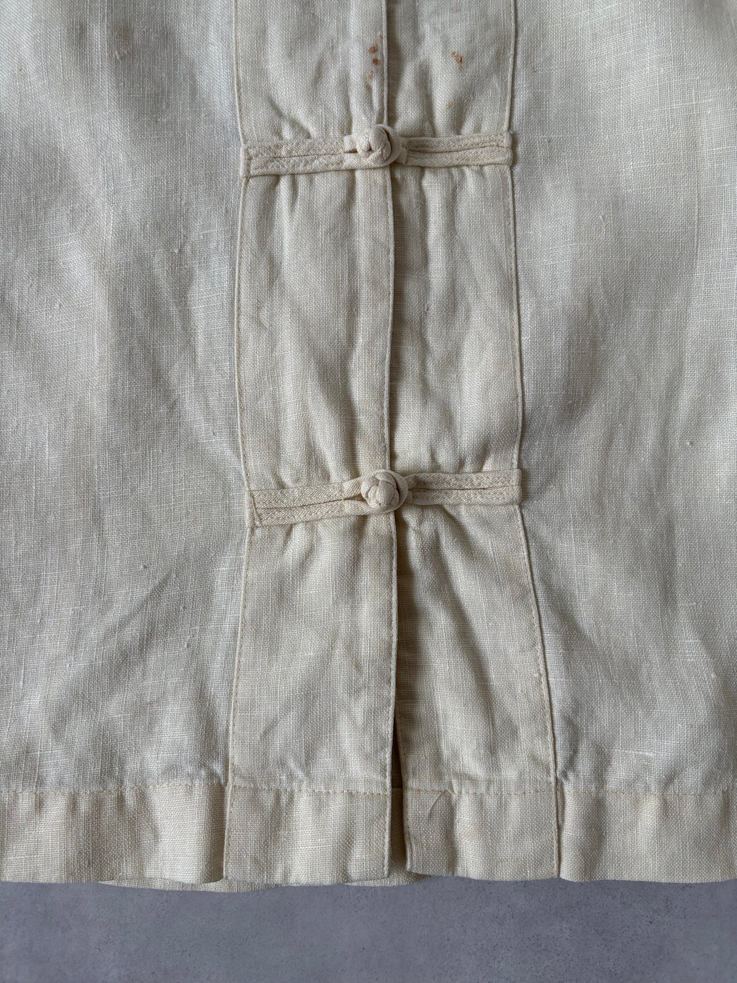 チャイナボタンベスト