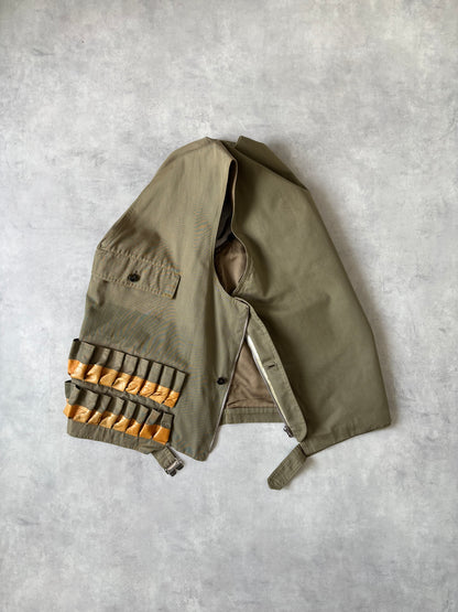 70‐80s イタリア ハンティングベスト（カーキ）