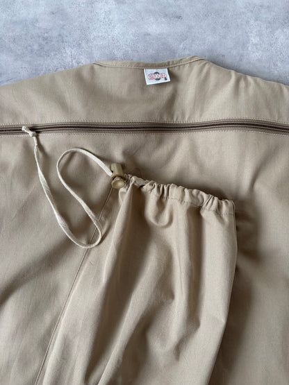 90s BAZOOBY フォトグラファーベスト（ベージュ）