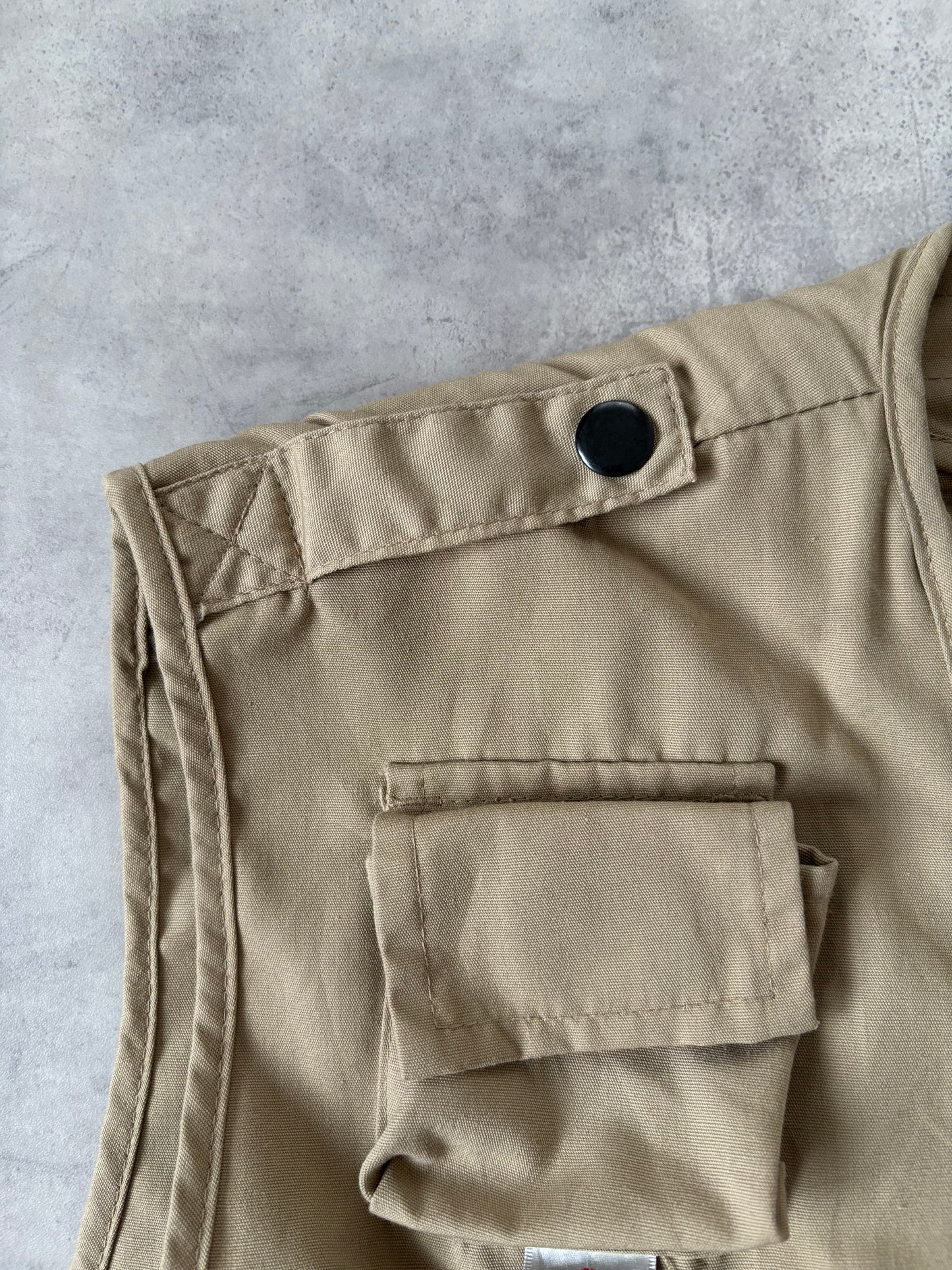 90s BAZOOBY フォトグラファーベスト（ベージュ）