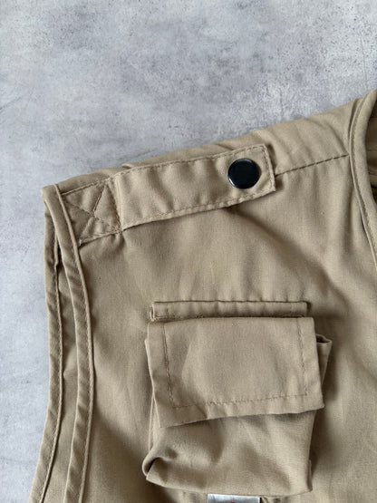 90s BAZOOBY フォトグラファーベスト（ベージュ）