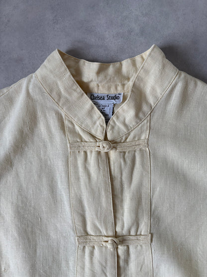 チャイナボタンベスト