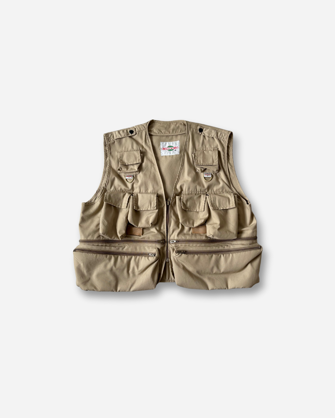 90s BAZOOBY フォトグラファーベスト（ベージュ）