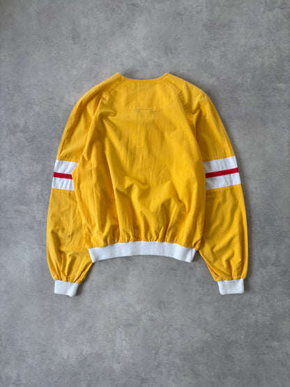 〈Deadstock〉90s LONDON FOG コットンプルオーバー Made in Canada（イエロー）