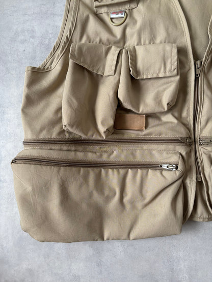 90s BAZOOBY フォトグラファーベスト（ベージュ）