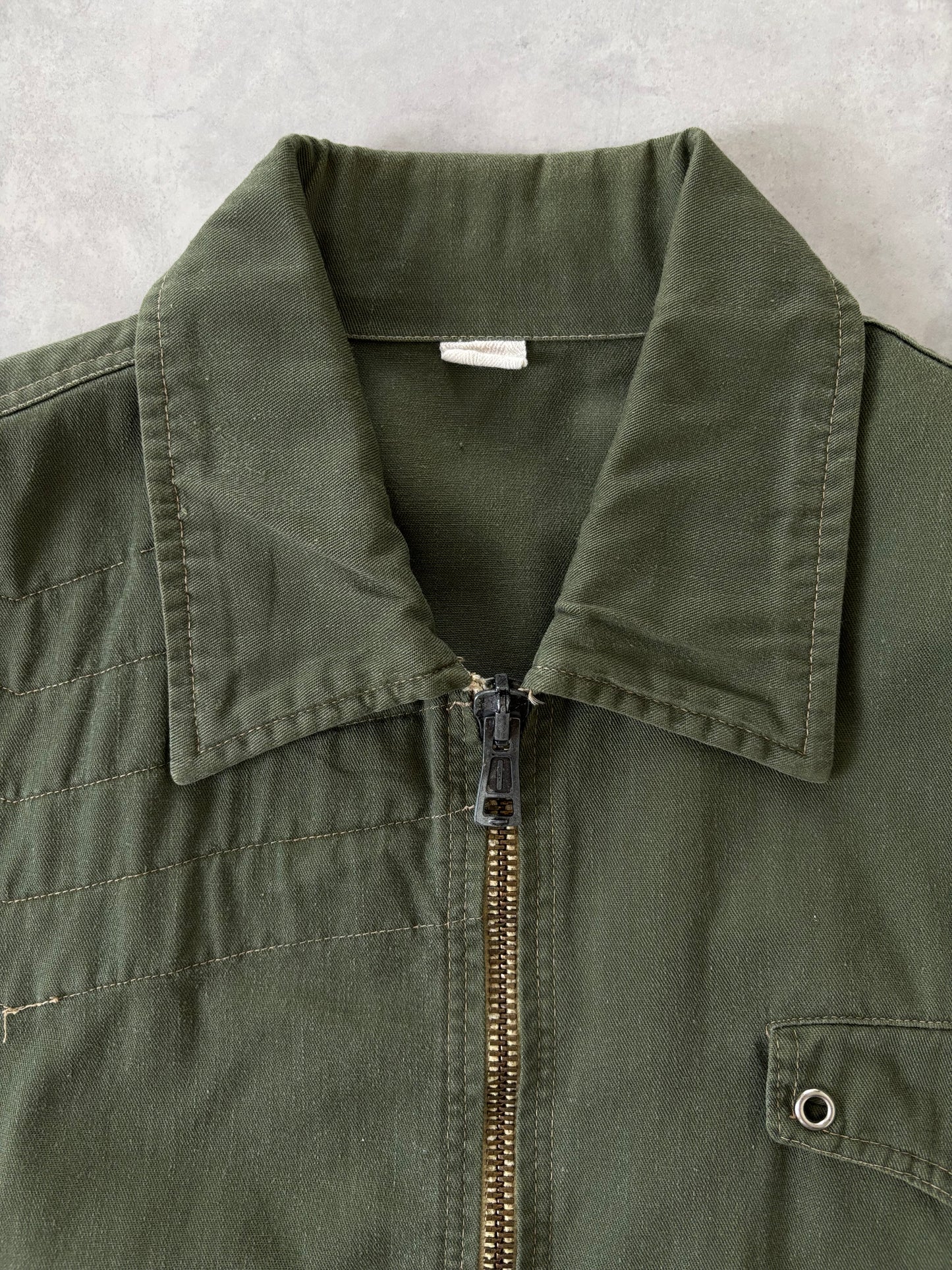 60s–70s unknown ハンティングジャケット（カーキ）
