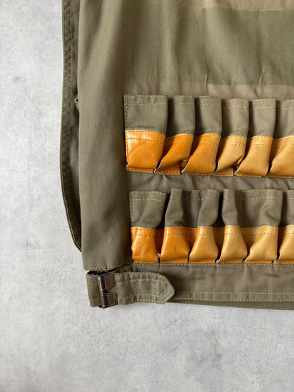 70‐80s イタリア ハンティングベスト（カーキ）