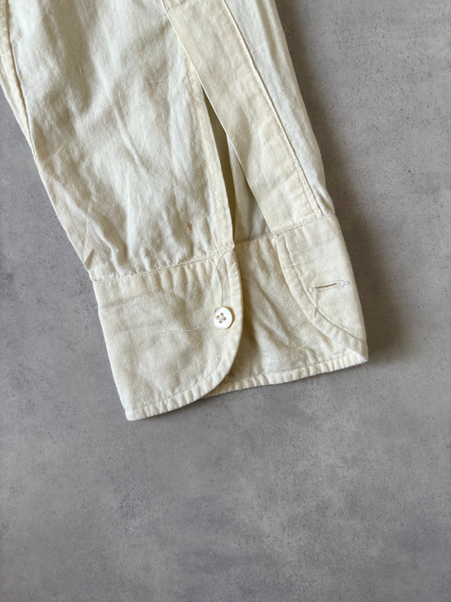 〈Special〉30s フレンチ コットンハーフジップシャツ