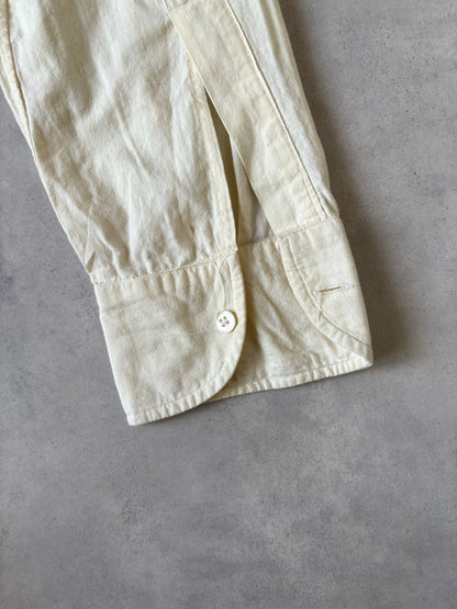 〈Special〉30s フレンチ コットンハーフジップシャツ