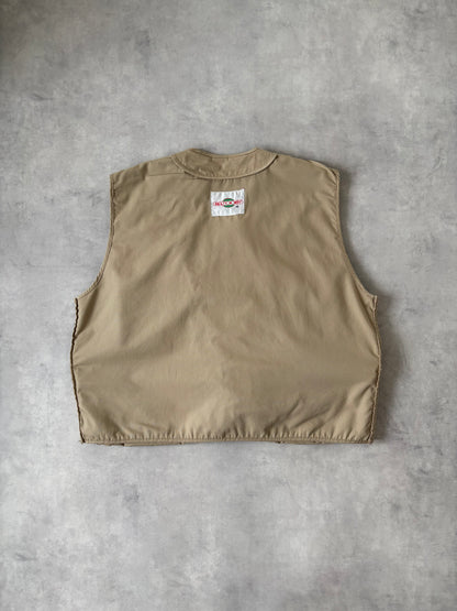 90s BAZOOBY フォトグラファーベスト（ベージュ）