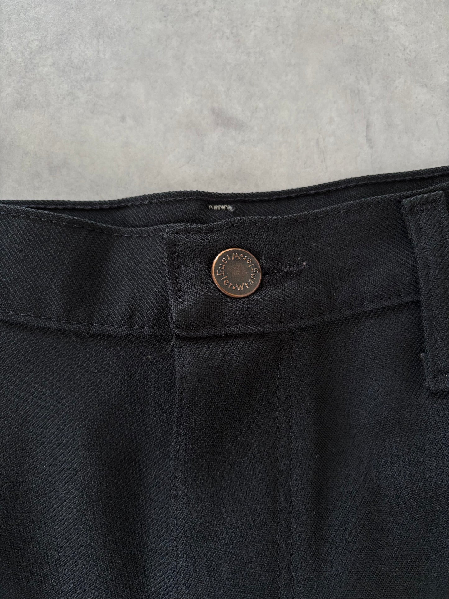 90s Wrangler ランチャードレスパンツ（ブラック）