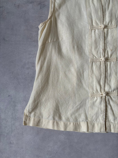 チャイナボタンベスト