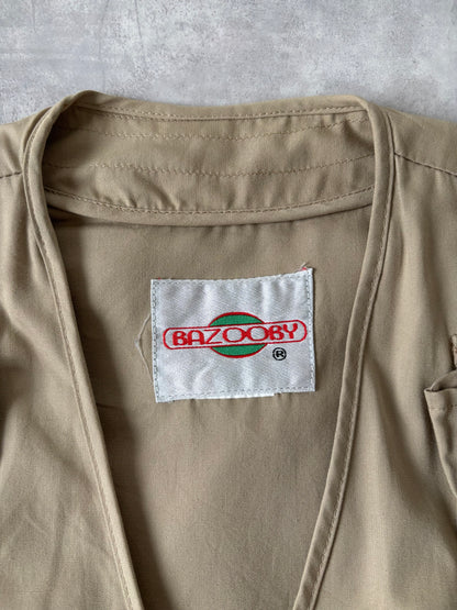 90s BAZOOBY フォトグラファーベスト（ベージュ）