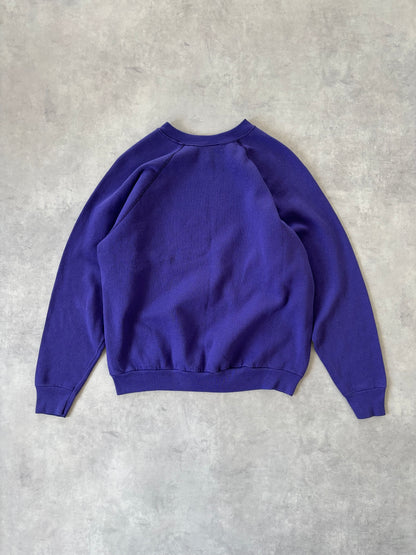 90s TULTEX ラグランスリーブスウェット Made in USA（パープル）