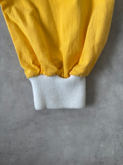 〈Deadstock〉90s LONDON FOG コットンプルオーバー Made in Canada（イエロー）