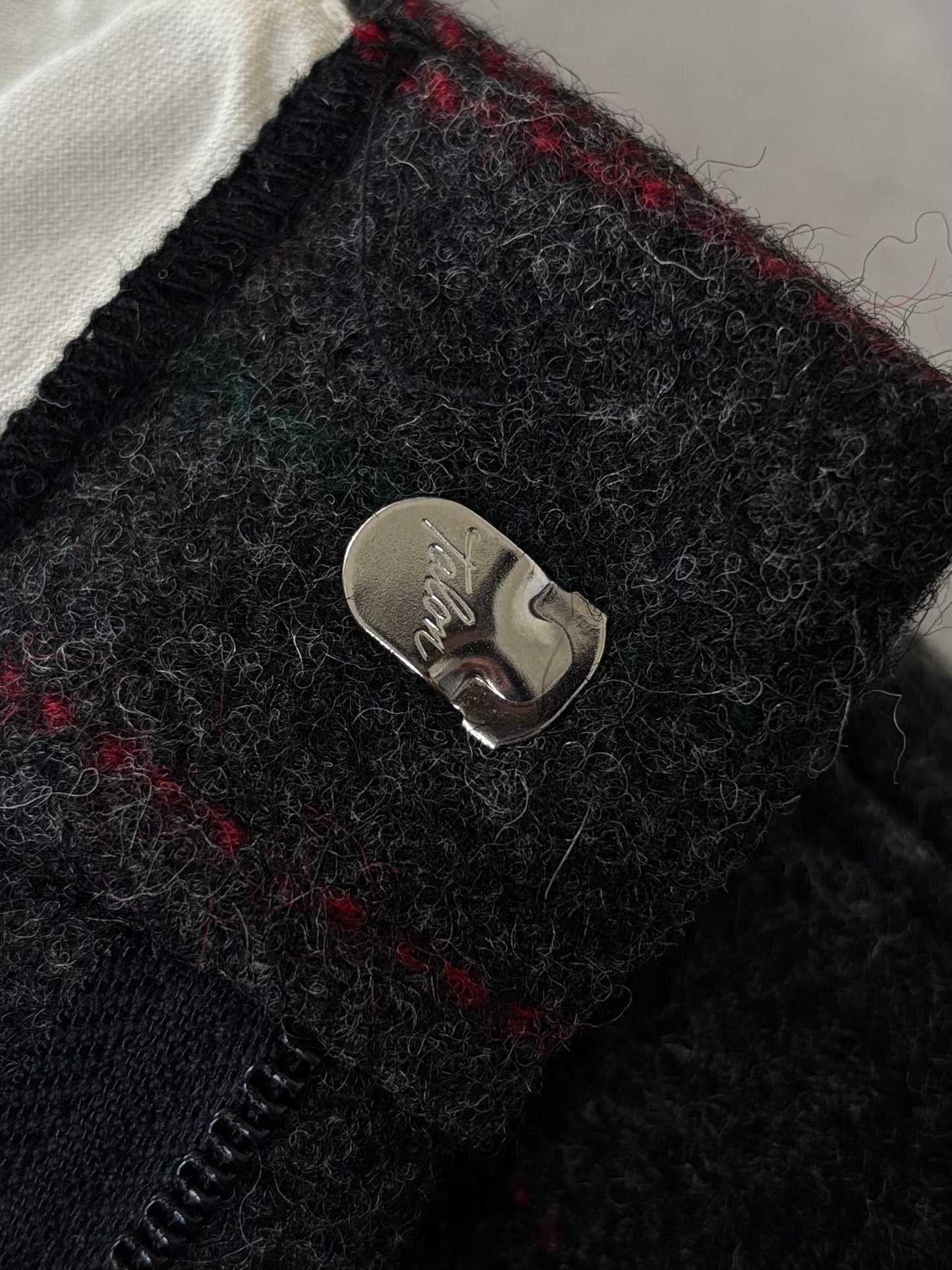 〈Deadstock〉80-90s Eddie Bauer ウールパンツ（グレー / ストライプ）