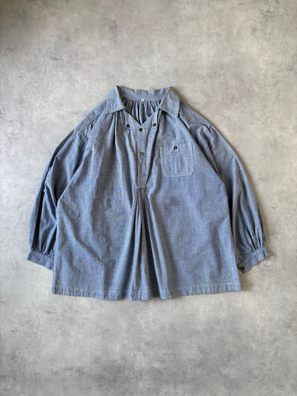 〈Special〉40s ブッチャースモッグ インディゴハウンドトゥース