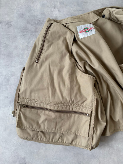 90s BAZOOBY フォトグラファーベスト（ベージュ）