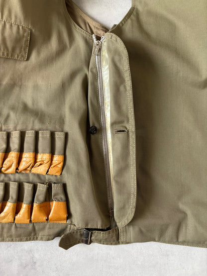 70‐80s イタリア ハンティングベスト（カーキ）