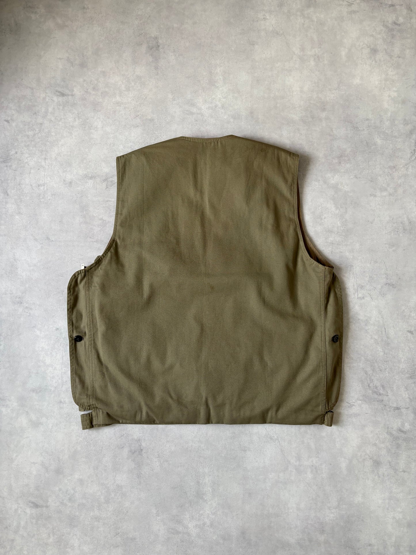 70‐80s イタリア ハンティングベスト（カーキ）