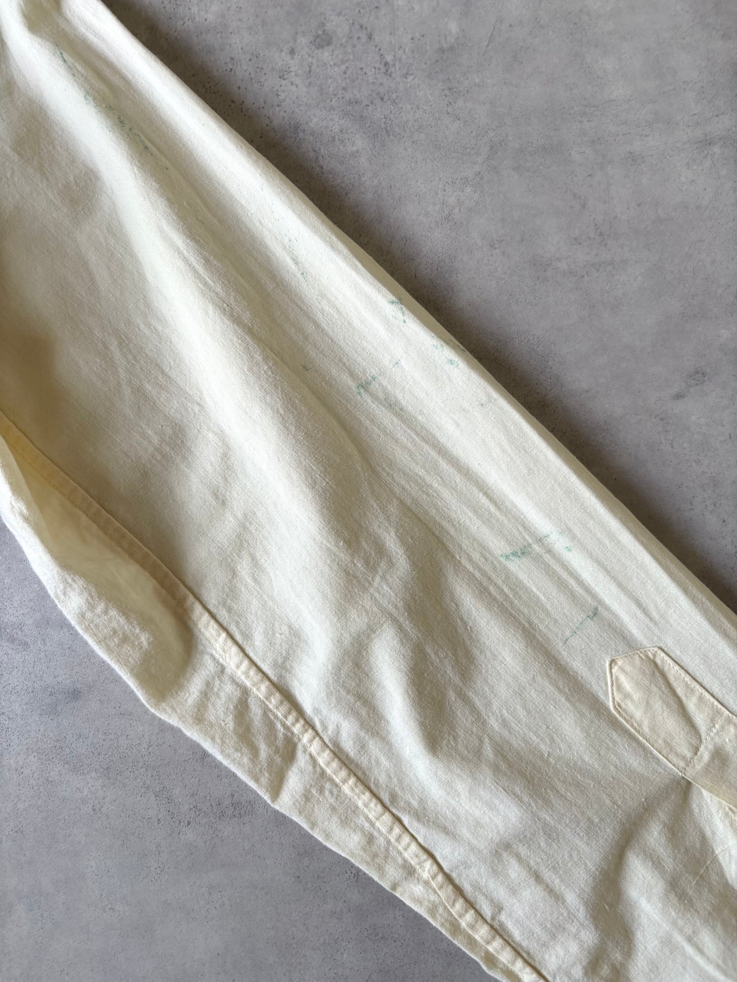 〈Special〉30s フレンチ コットンハーフジップシャツ