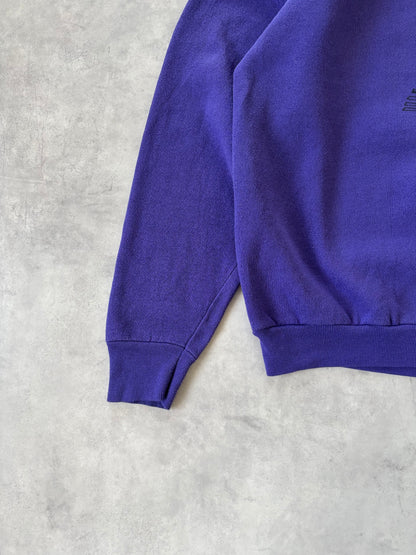 90s TULTEX ラグランスリーブスウェット Made in USA（パープル）