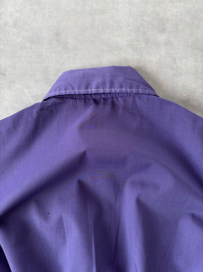 70s コットンシャツ（パープル）