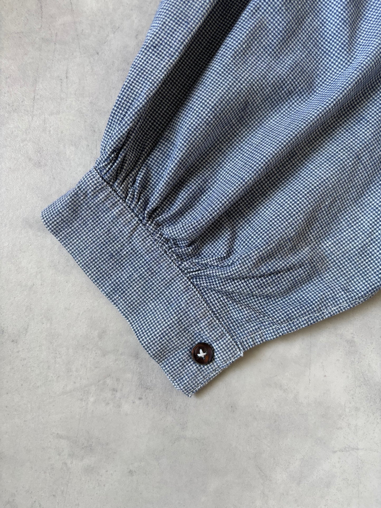 〈Special〉40s ブッチャースモッグ インディゴハウンドトゥース