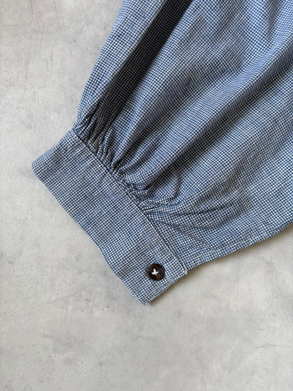 〈Special〉40s ブッチャースモッグ インディゴハウンドトゥース