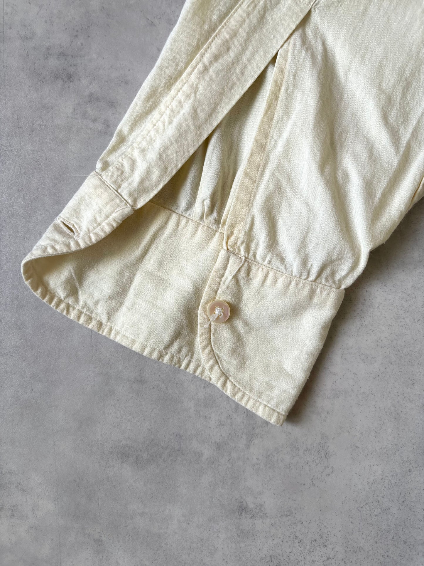 〈Special〉30s フレンチ コットンハーフジップシャツ