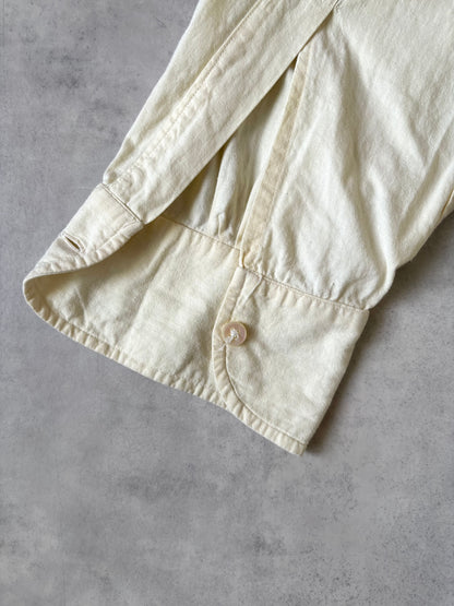 〈Special〉30s フレンチ コットンハーフジップシャツ