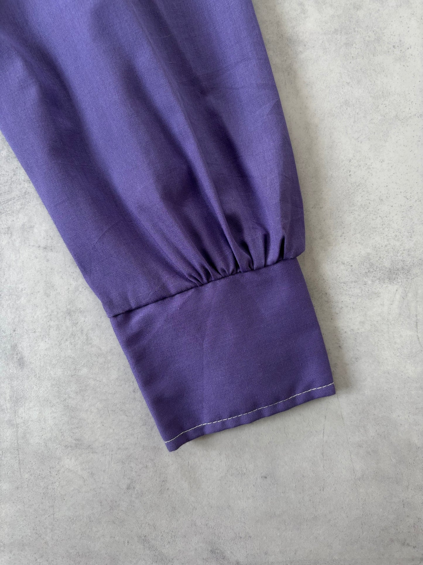 70s コットンシャツ（パープル）