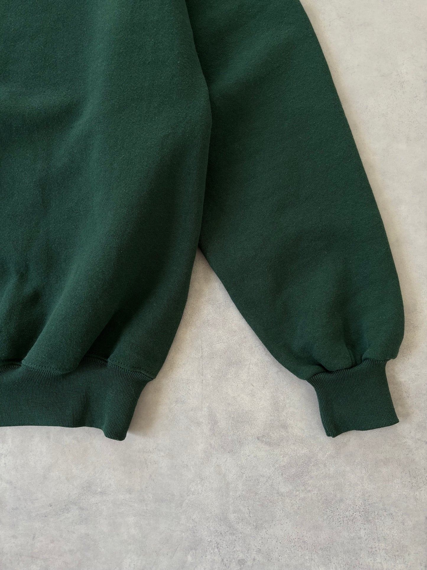 90〜00s / ハーフジップスウェット グリーン
