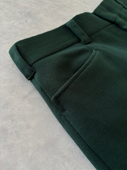 90s クラシックパンツ（ディープグリーン）