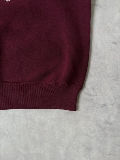 Made in USA / カレッジロゴ刺繍トレーナー