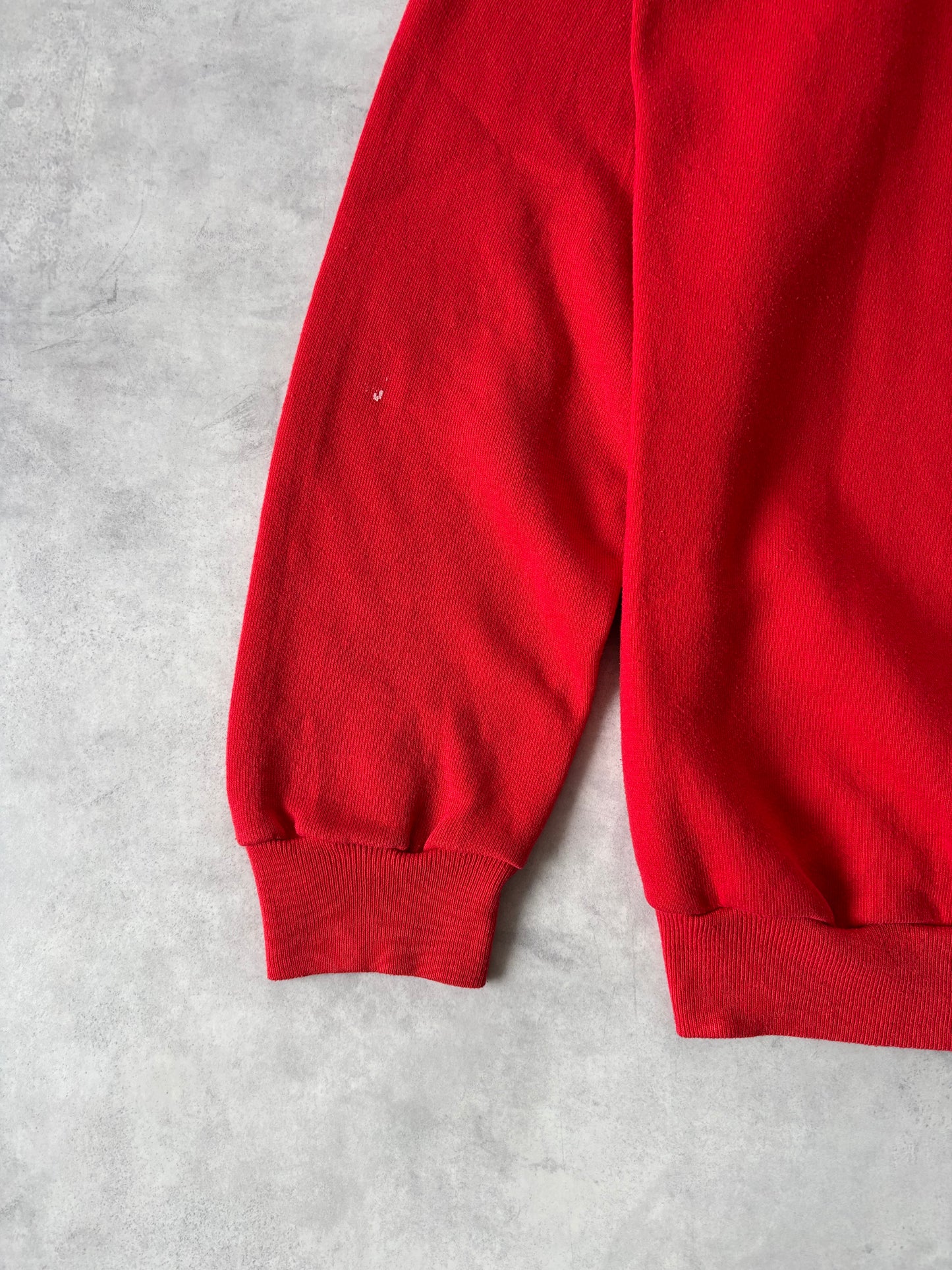 90s Hanes ラグランスリーブスウェット（レッド）