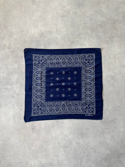 コットン100％ バンダナ（ネイビー）